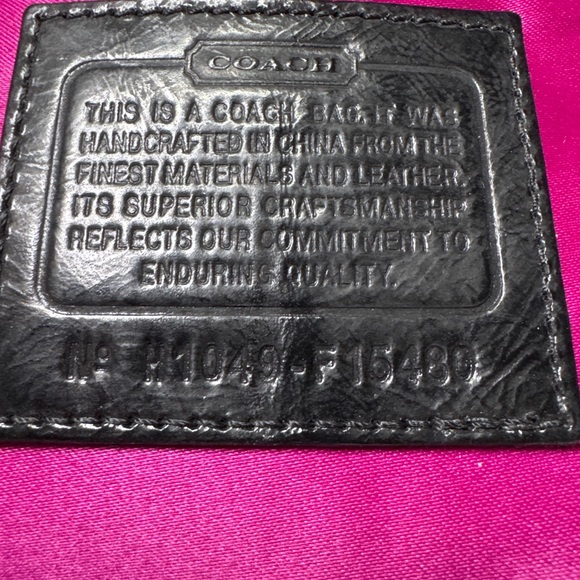 Coach Poppy Tartan Plaid Carryall Bag F15480 - Picture 14 of 16